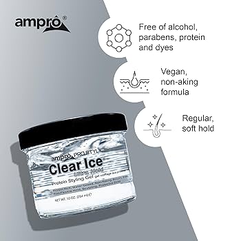 AmPro Clear Ice Gel Firm Hold 15.73 Oz Pack of 1