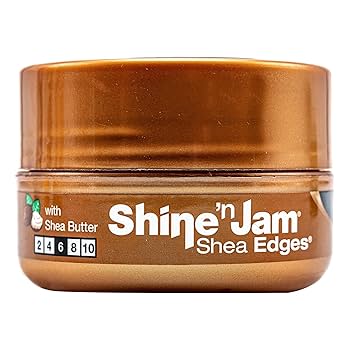 AmPro Shine-N-Jam Silk Edges Gel, 2.25 Oz