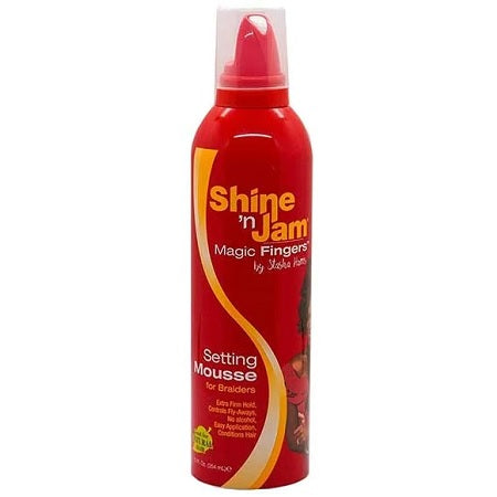 AmPro Shine N Jam Magic Fingers Mousse - 12 Fl Oz