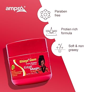 AmPro Shine 'n Jam Magic Fingers Edge Gel - 4oz