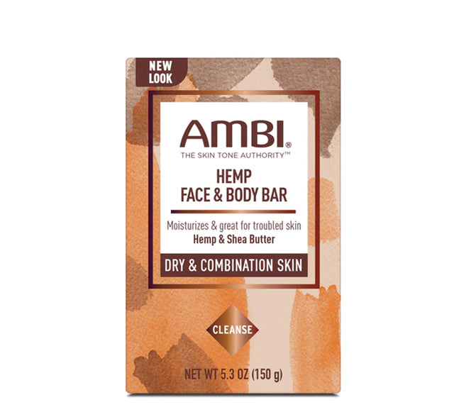 Ambi Hemp Face & Body Bar, 5.3 OZ