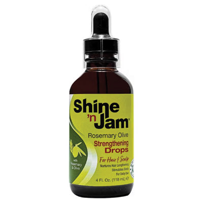 Ampro Shine N' Jam Hair Drops Rosemary Olive 4 OZ