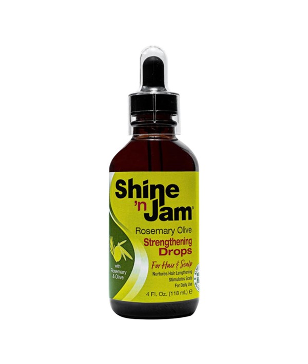 Ampro Shine N' Jam Hair Drops Rosemary Olive 4 OZ