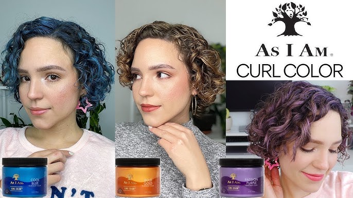 As I Am Curl Color Cool Blue Semi-permanent Colourant