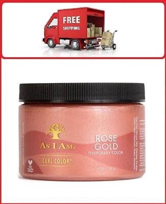 As I Am Curl Rose Gold Temporary Hair Color 6oz