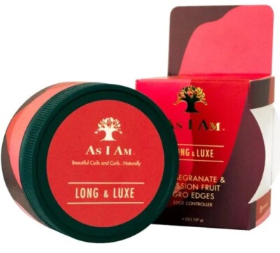 As I Am Gro Edges Controller 4 oz Pomegranate Passion Fruit