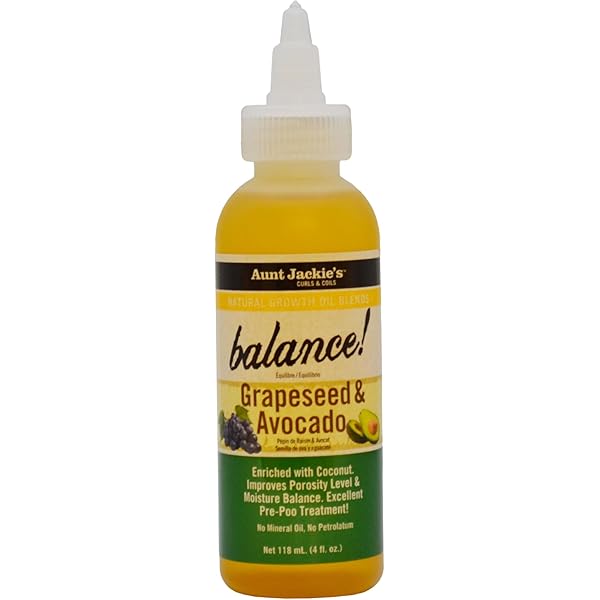 Aunt Jackie's Balance! Natural Growth Oil 118ml