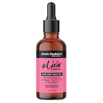 Aunt Jackie's Collagen & Tea Tree Hair Oil, 2 OZ