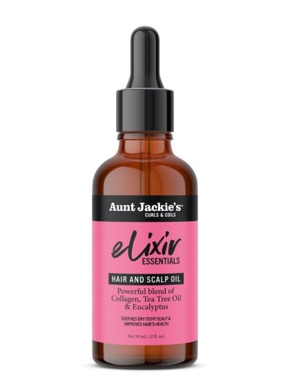Aunt Jackie's Collagen & Tea Tree Hair Oil, 2 OZ