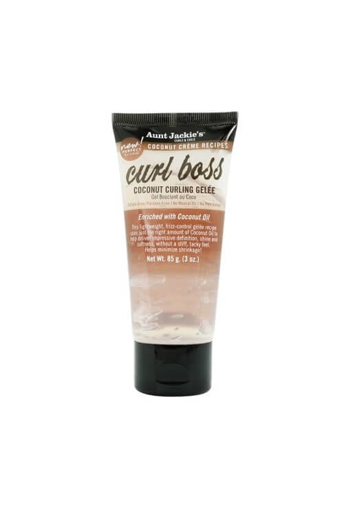 Aunt Jackie's Curl Boss Coconut Gelee, Travel Size 3oz