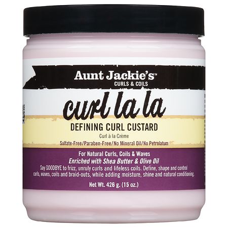 Aunt Jackie's Curl La La Defining Custard 15oz