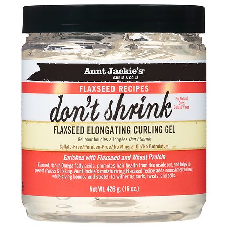 Aunt Jackie's Don't Shrink Curling Gel Flaxseed - 15oz