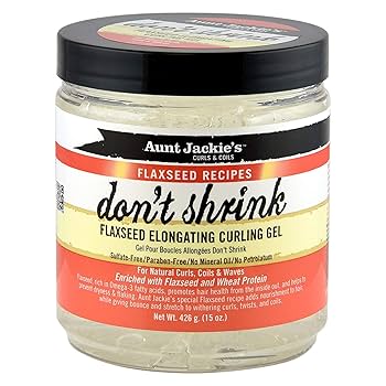 Aunt Jackie's Don't Shrink Curling Gel Flaxseed - 15oz