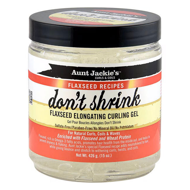 Aunt Jackie's Don't Shrink Curling Gel Flaxseed - 15oz