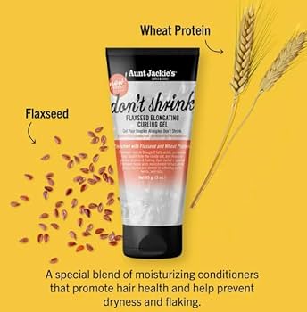 Aunt Jackie's Don't Shrink Flaxseed Curling Gel, 3 Oz