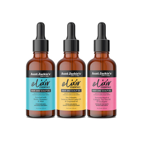 Aunt Jackie's Elixir Hair & Scalp Oil, 2 OZ Pack of 1
