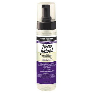 Aunt Jackie's Frizz Patrol Setting Mousse 8.5 Oz