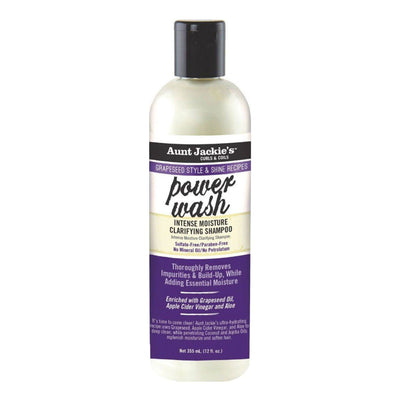 Aunt Jackie's Grapeseed Power Wash Shampoo 12 Oz