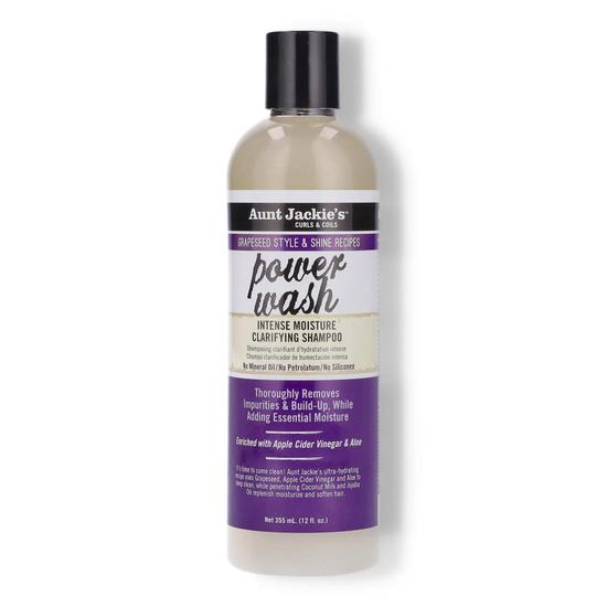 Aunt Jackie's Grapeseed Power Wash Shampoo 12 Oz