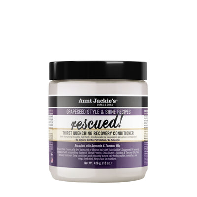 Aunt Jackie's Grapeseed Rescued Conditioner, 15 Oz
