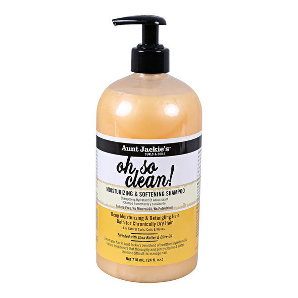 Aunt Jackie's Oh So Clean Shampoo 24 Fl Oz Pack of 1