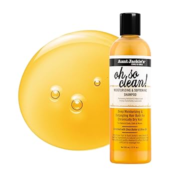 Aunt Jackie's Oh So Clean Shampoo 355ml Moisturising & Softening