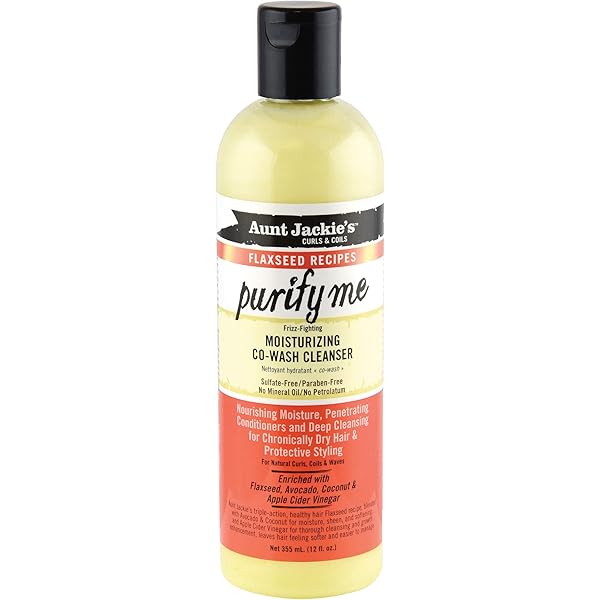 Aunt Jackie's Purify Co-Wash Cleanser, Small 12oz