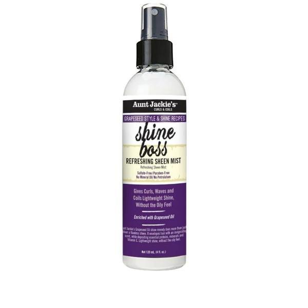 Aunt Jackie's Shine Boss Grapeseed 118ml