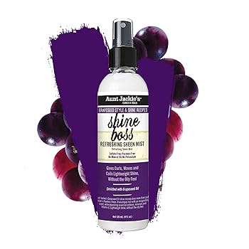 Aunt Jackie's Shine Boss Grapeseed 118ml