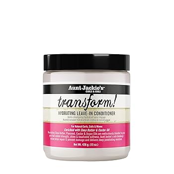 Aunt Jackie's Transform Leave-In Conditioner 15 Fl Oz