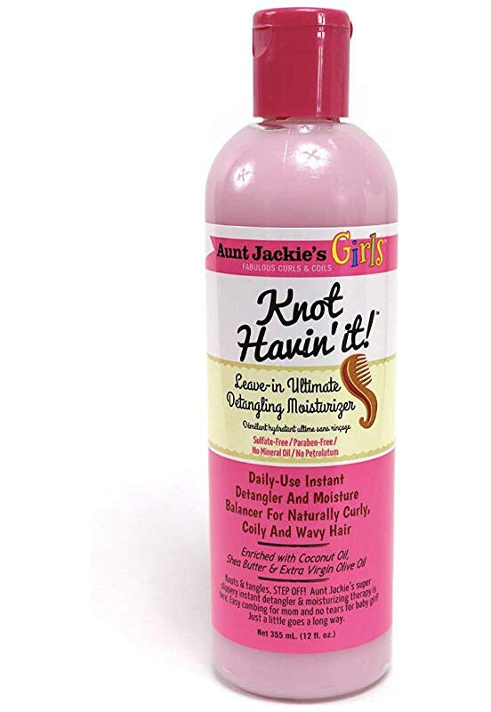 Aunt Jackies Knot Havin It Leave-In Detangling Moisturizer 12oz