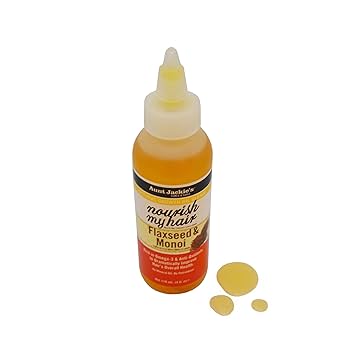 Aunt Jackies Nourish My Hair Flaxseed & Monoi 4oz