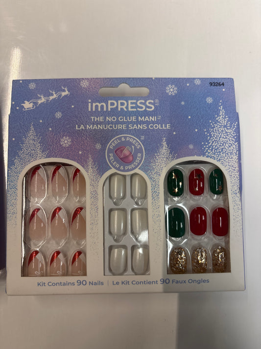 imPress no glue mani