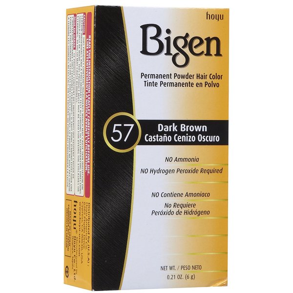 Bigen Permanent Powder Hair Color 57 Dark Brown