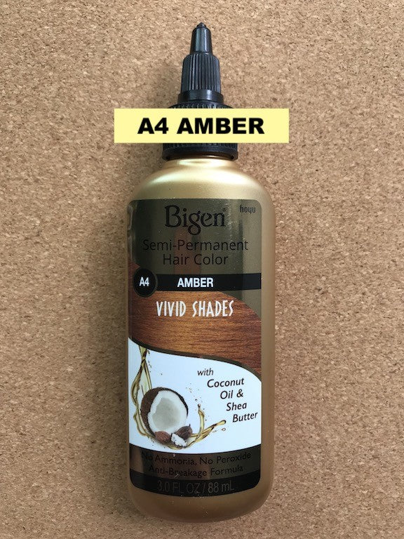 Bigen Amber Coconut Oil & Shea Butter Hair Color 3 Oz.