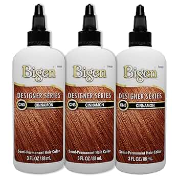 Bigen Cinnamon Designer Semi-Permanent Hair Color, 3 Fl