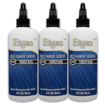 Bigen Cobalt Blue Semi-Permanent Hair Color, 3 Fl Oz