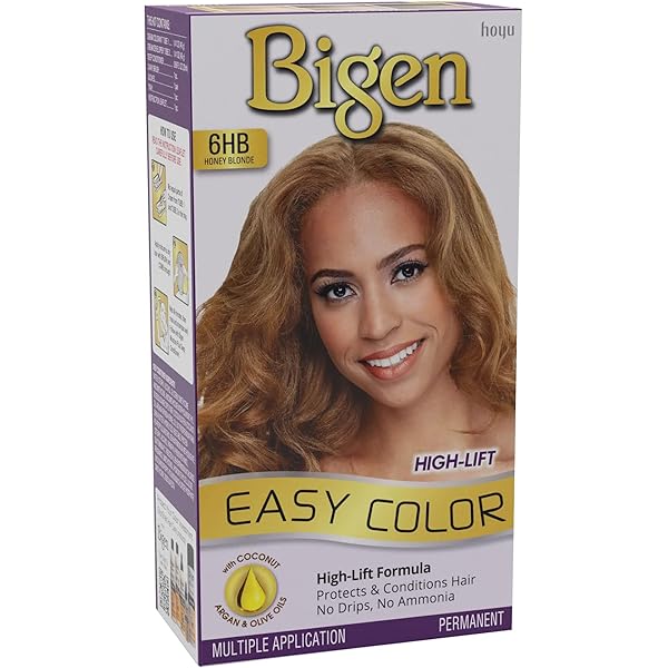 Bigen Easy Color High-Lift 6HB Honey Blonde Hair Dye