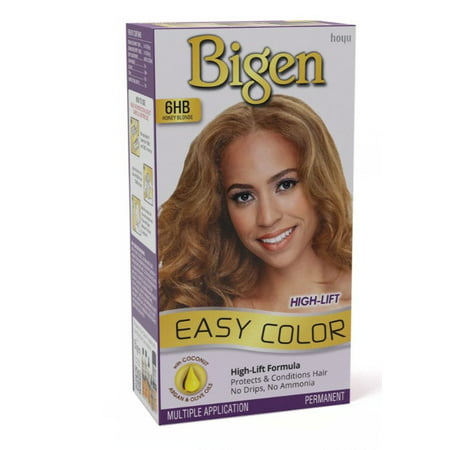 Bigen Easy Color High-Lift 6HB Honey Blonde Hair Dye