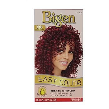 Bigen Intense Auburn Permanent Hair Color Kit with Aloe