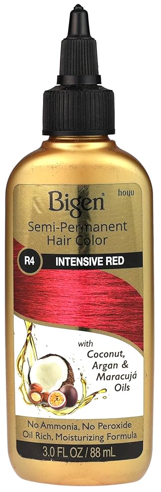 Bigen Intensive Red Semi Permanent Hair Color 3 Oz