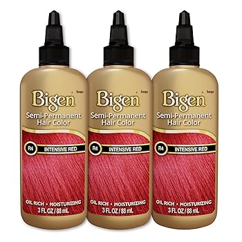 Bigen Intensive Red Semi Permanent Hair Color 3 Oz