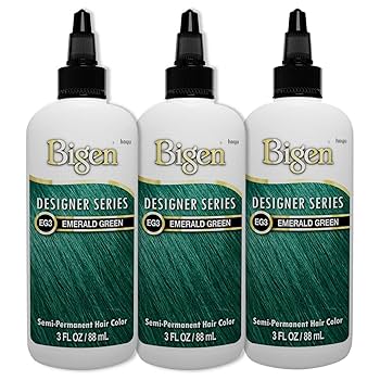 Bigen Lime Green Semi-Permanent Hair Color, 3 Fl Oz