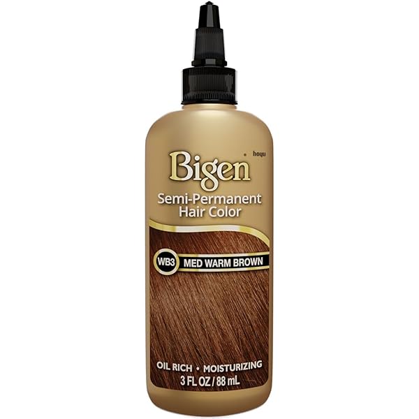 Bigen Medium Warm Brown Semi Permanent Hair Color