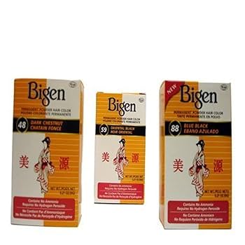 Bigen Oriental Black Hair Color Powder .21 Oz