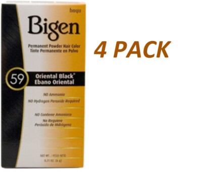 Bigen Oriental Black Hair Color Powder .21 Oz