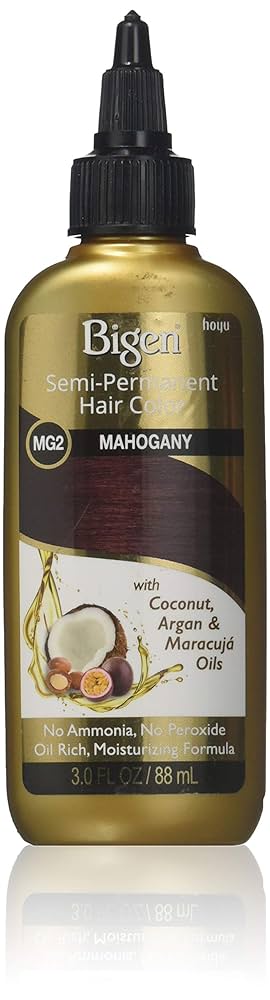 Bigen Semi-Permanent Hair Color Mahogany 3 Oz