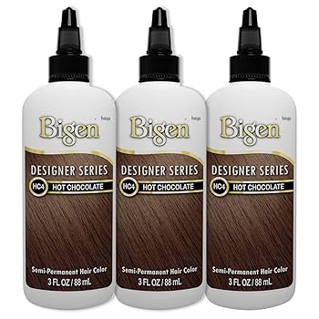 Bigen Semi-Permanent Hair Color, Hot Chocolate, 3 Fl Oz