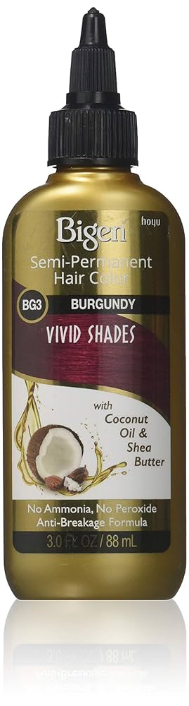 Bigen Semi-Permanent Haircolor Burgundy 3 Oz