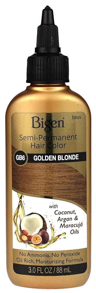 Bigen Semi Permanent Hair Color Golden Blonde 3 Oz